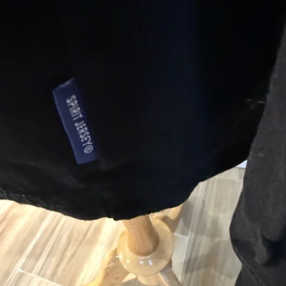 Walt Disney World Mickey Mouse Holiday Candy Cane Spirit Jersey- EUC - Picture 3 of 7